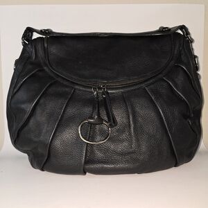 Icon Bit Gucci Leather Shoulder Bag